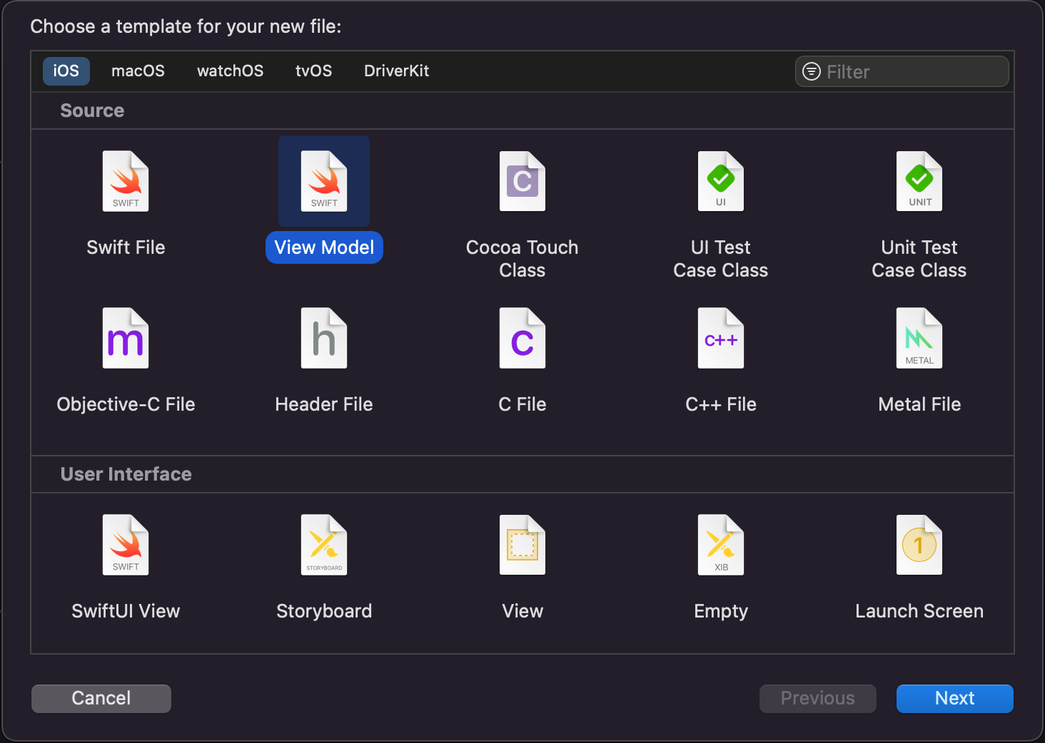 Creating Your Own File Template In Xcode